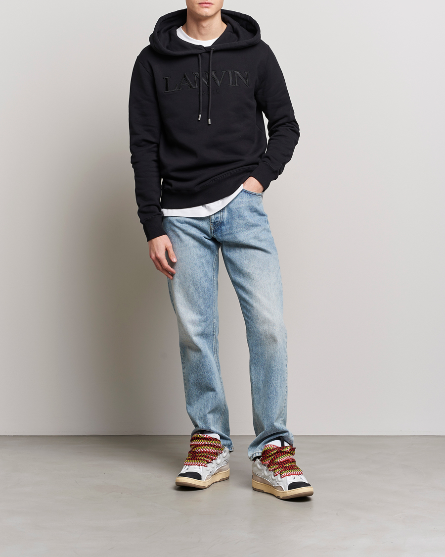 Herr | Tröjor | Lanvin | Curb Logo Hoodie Black