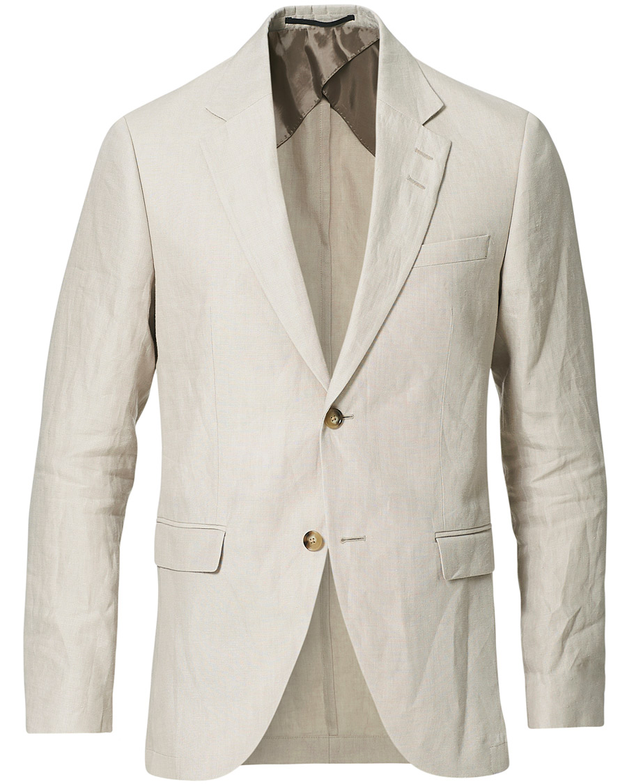 Herr | Kavajer | Tiger of Sweden | Jamonte Linen Blazer Dove Grey