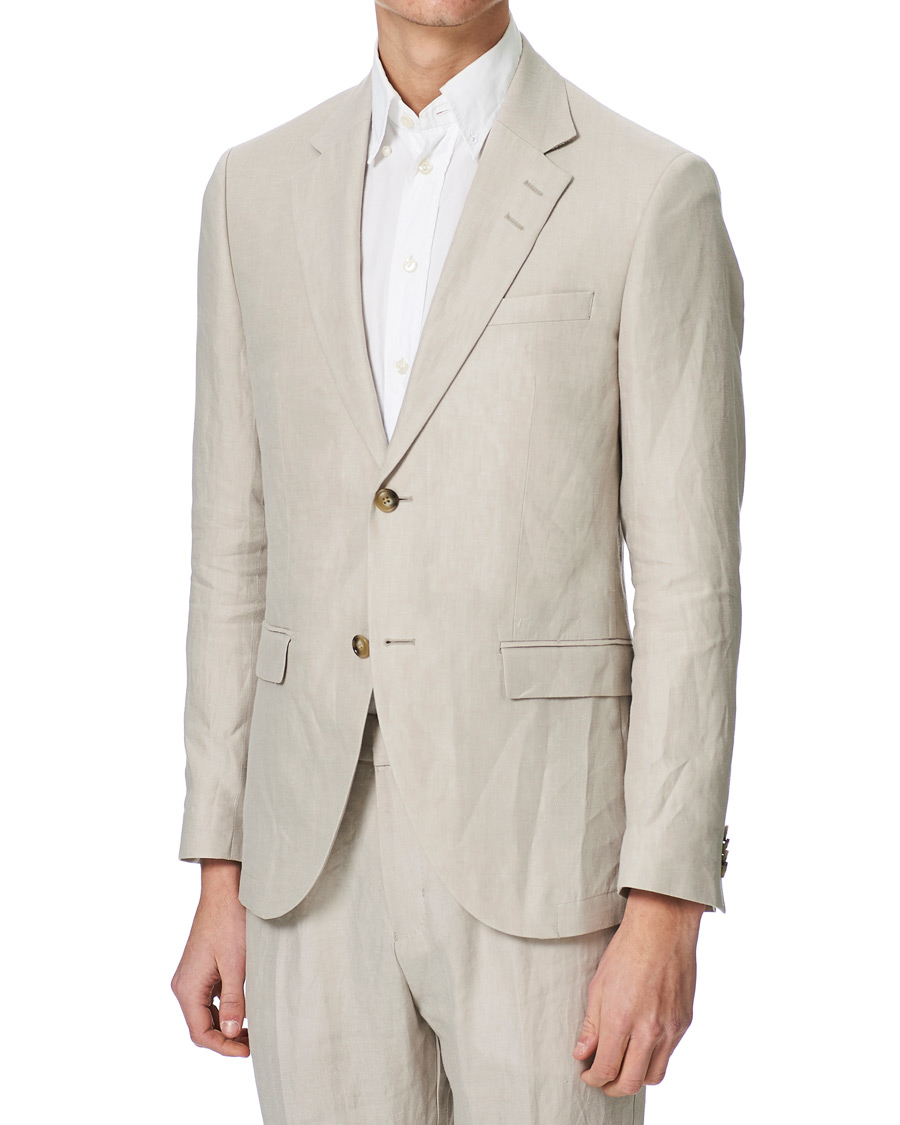 Herr | Kavajer | Tiger of Sweden | Jamonte Linen Blazer Dove Grey