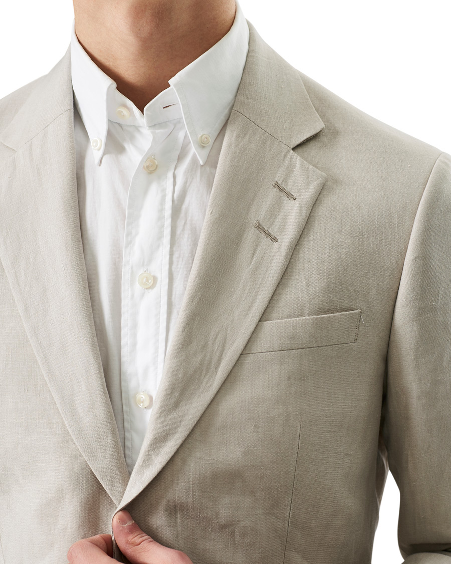 Herr | Kavajer | Tiger of Sweden | Jamonte Linen Blazer Dove Grey
