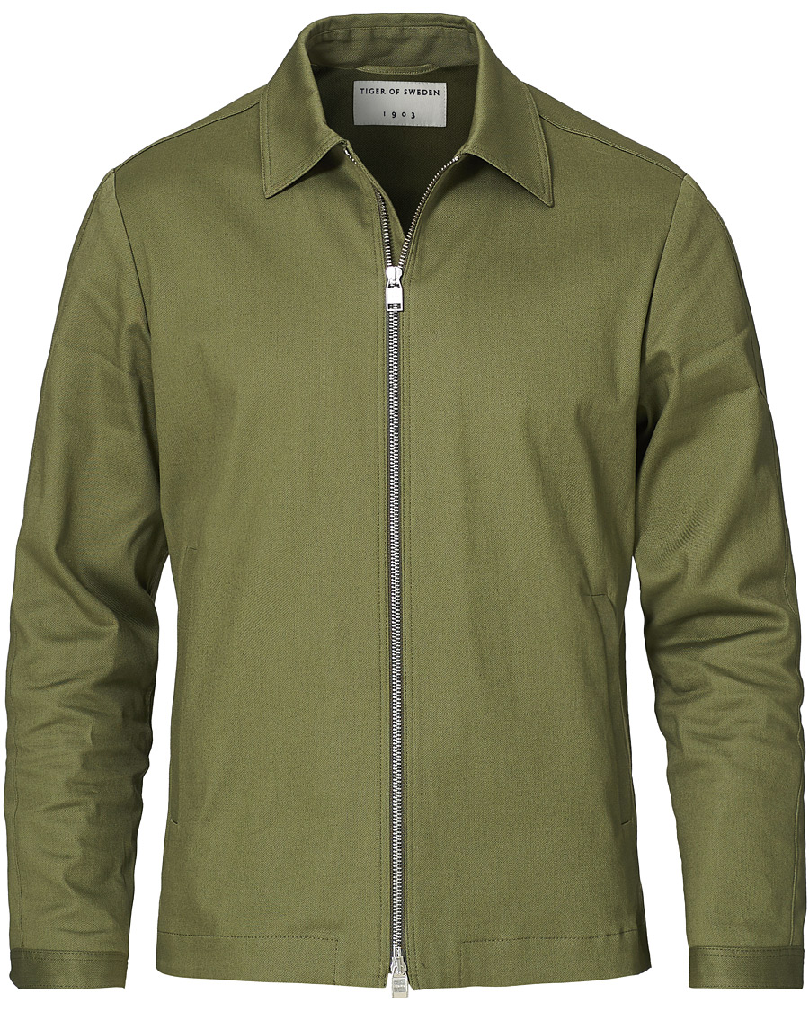 Herr | Skjortor | Tiger of Sweden | Maddon Jacket Light Khaki