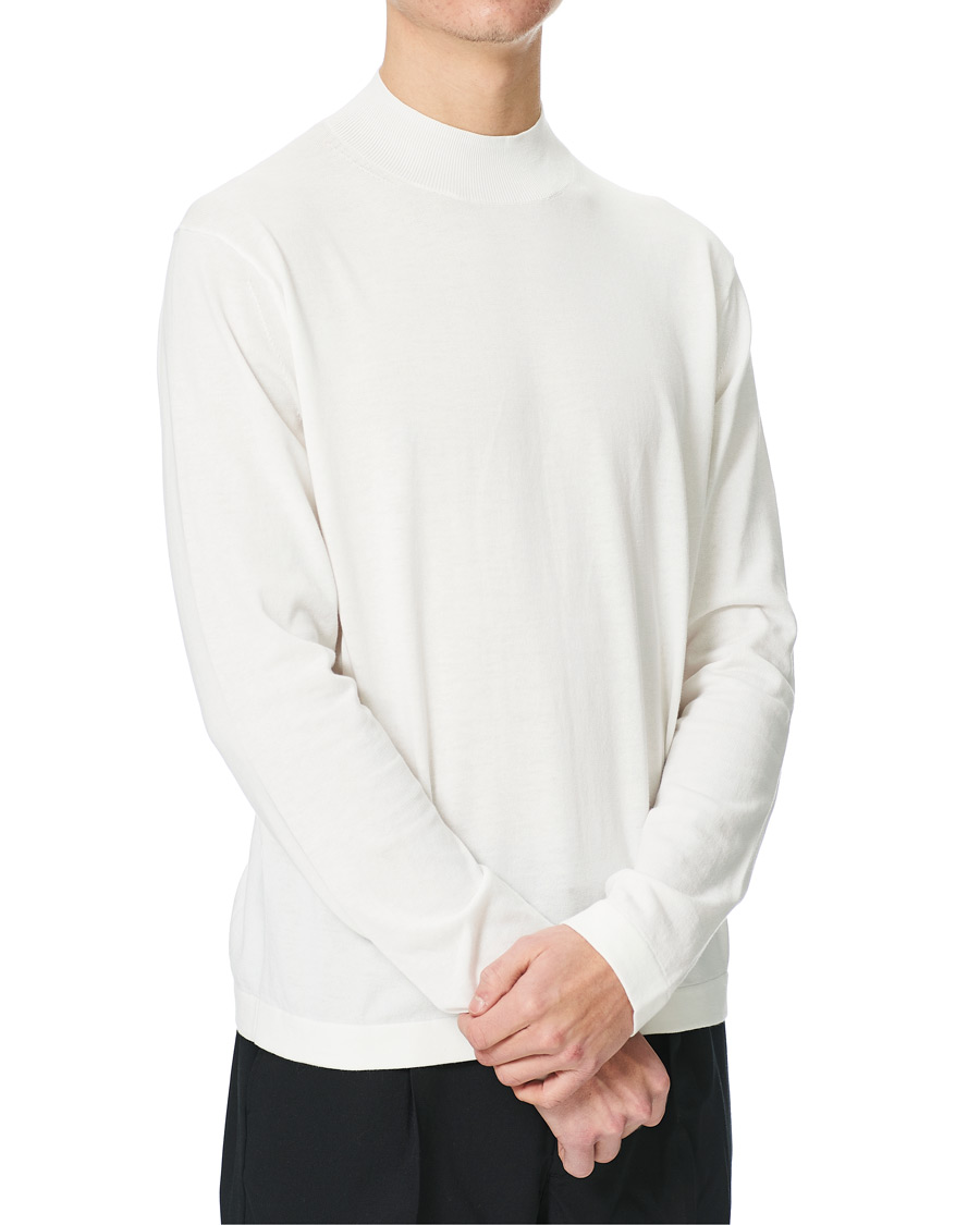 Herr | Tröjor | Tiger of Sweden | Tern Knitted Sweater Pure White