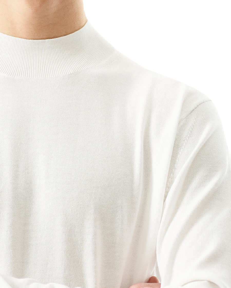 Herr | Tröjor | Tiger of Sweden | Tern Knitted Sweater Pure White