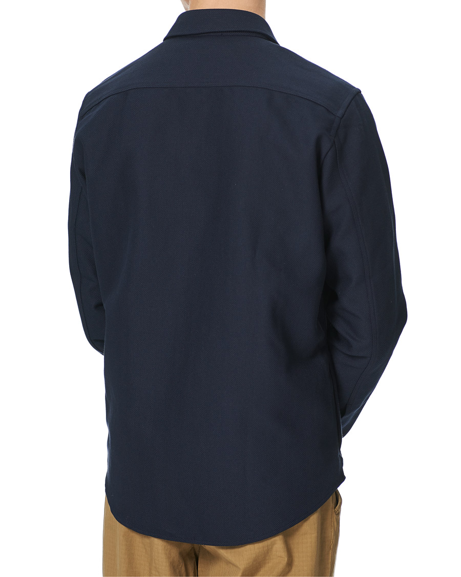 Herr | Skjortor | Tiger of Sweden | Arnou Overshirt Light Ink