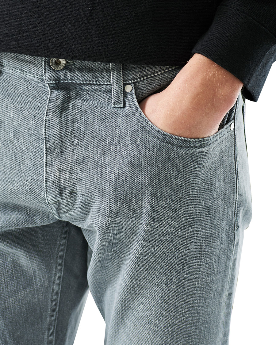 Herr | Jeans | Tiger of Sweden | Pistolero Stretch Cotton Jeans Smoke