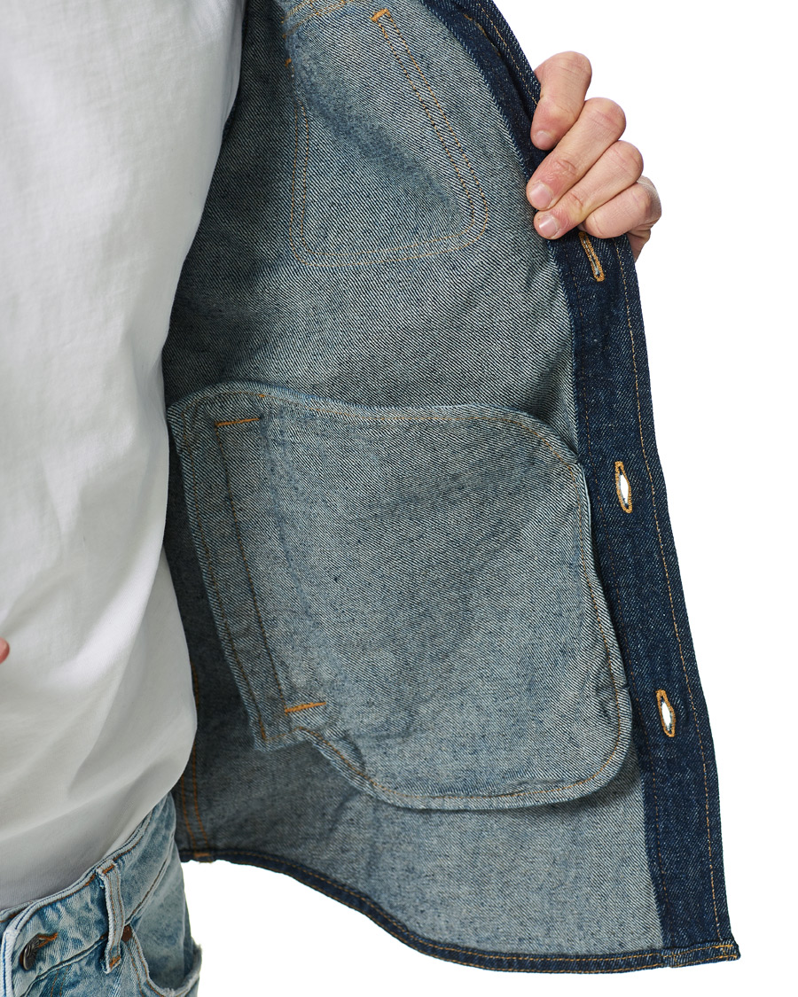 Herr | Jackor | Tiger of Sweden | Get Organic Cotton Denim Jacket Midnight Blue