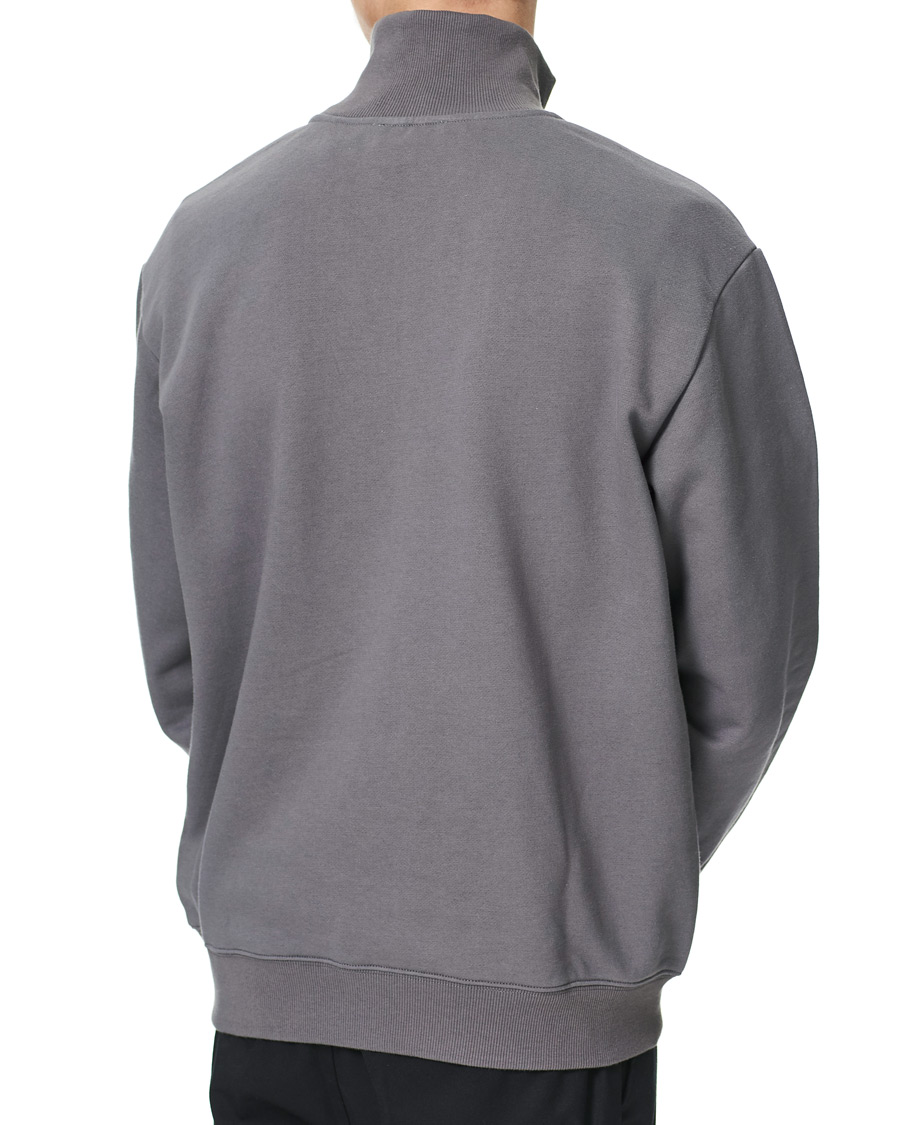 Herr | Tröjor | Tiger of Sweden | Marlon Half Zip Sweater Stone Grey