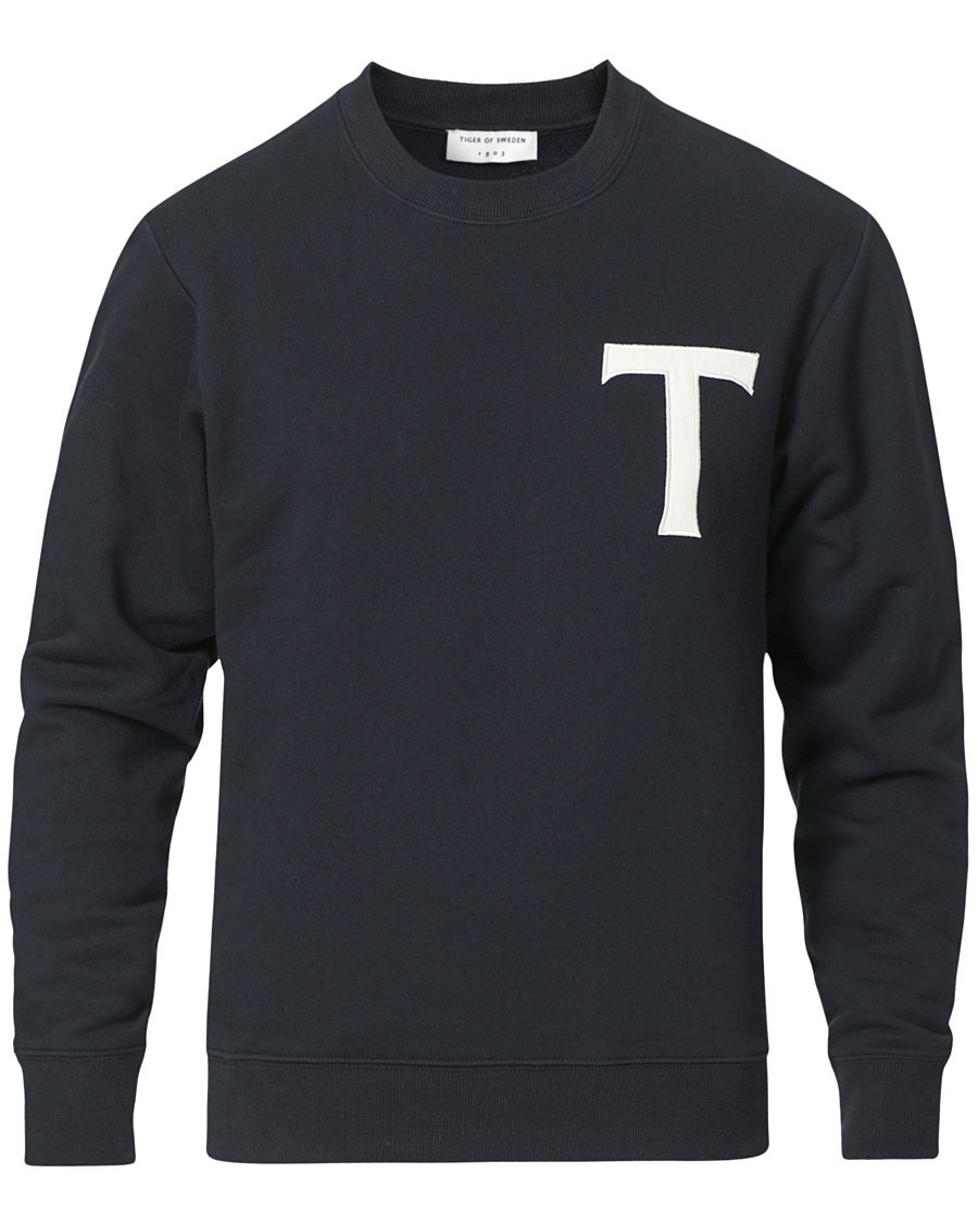 Herr | Tröjor | Tiger of Sweden | Emerson Sweatshirt Light Ink