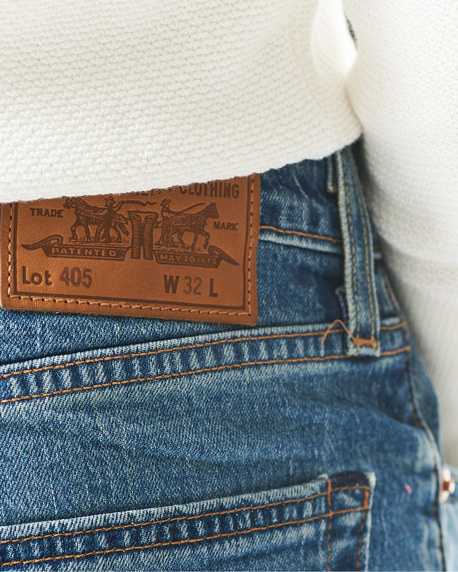 Herr | Shorts | Levi's | 405 Denim Stretch Shorts Punsch Line Real Calling