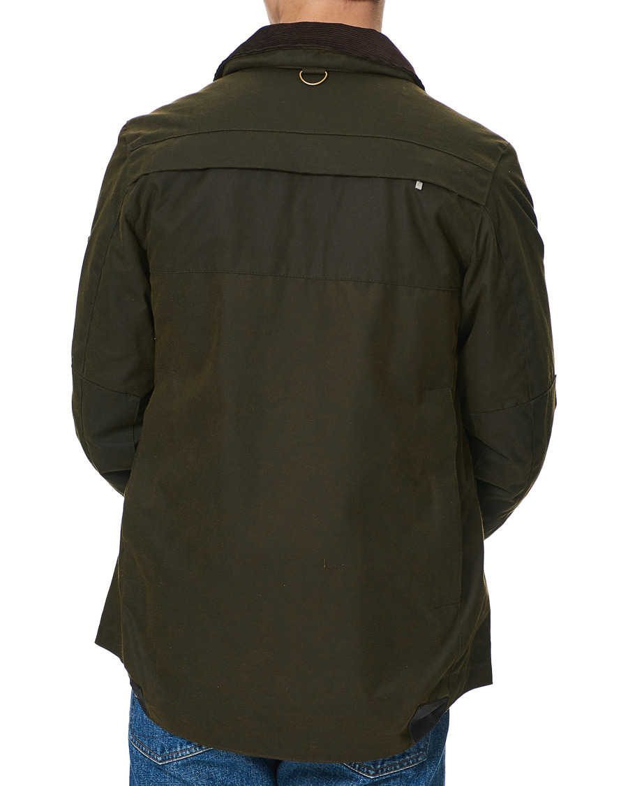 Herr | Jackor | Barbour Gold Standard | Grampain Padded Wax Jacket Olive