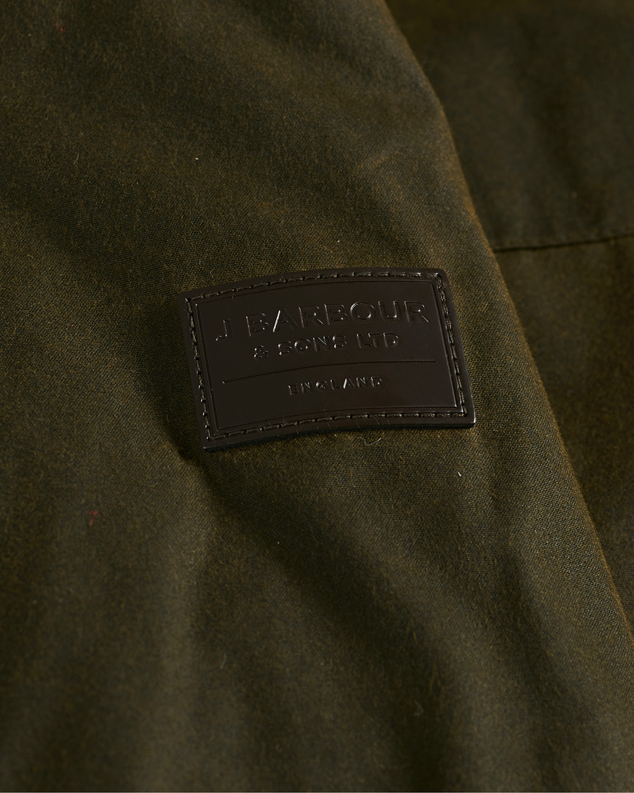 Herr | Jackor | Barbour Gold Standard | Grampain Padded Wax Jacket Olive