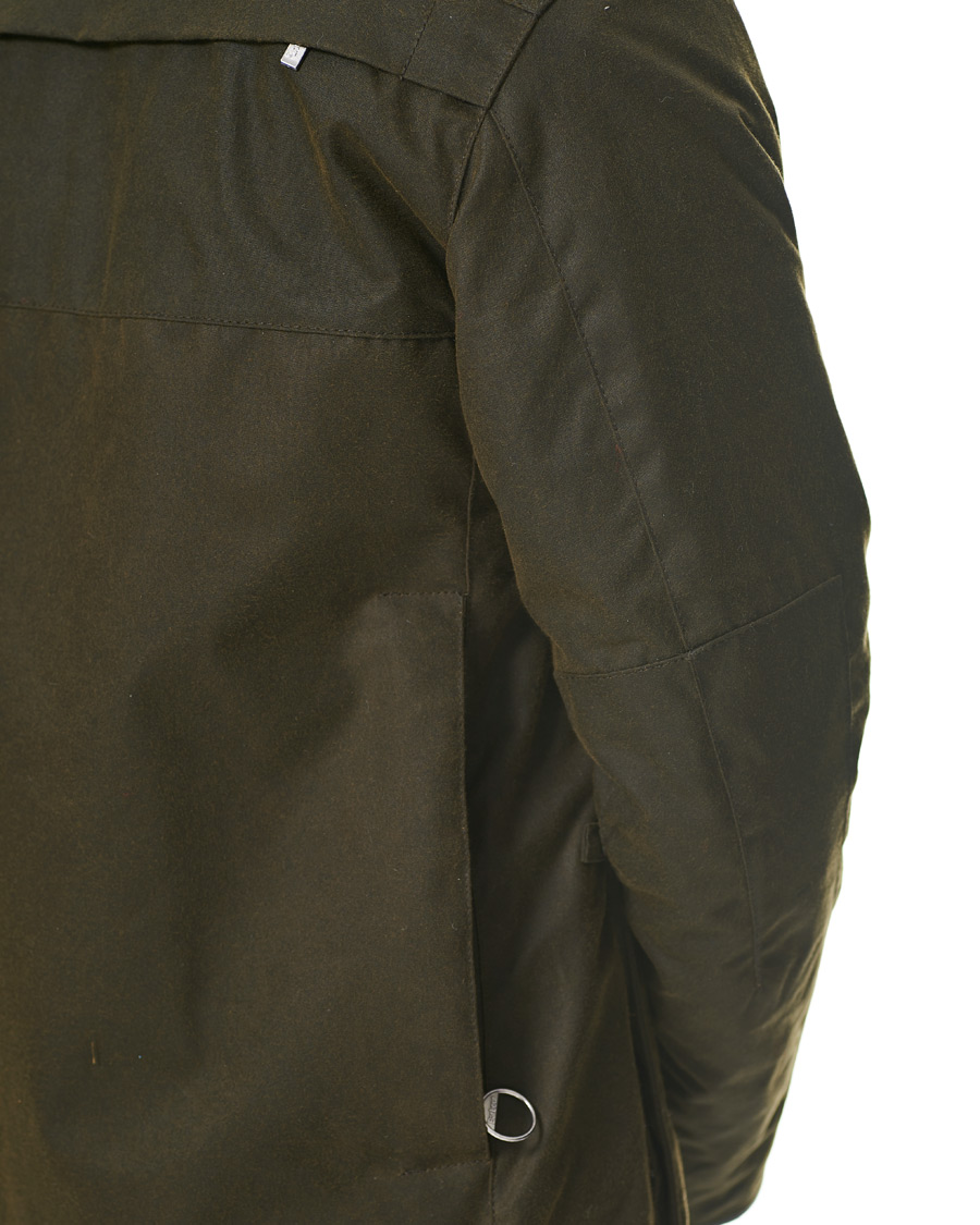 Herr | Jackor | Barbour Gold Standard | Grampain Padded Wax Jacket Olive