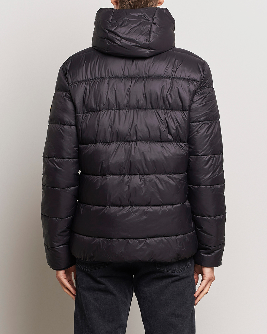 Herr | Jackor | Barbour International | Bobber Padded Quilt Jacket Black