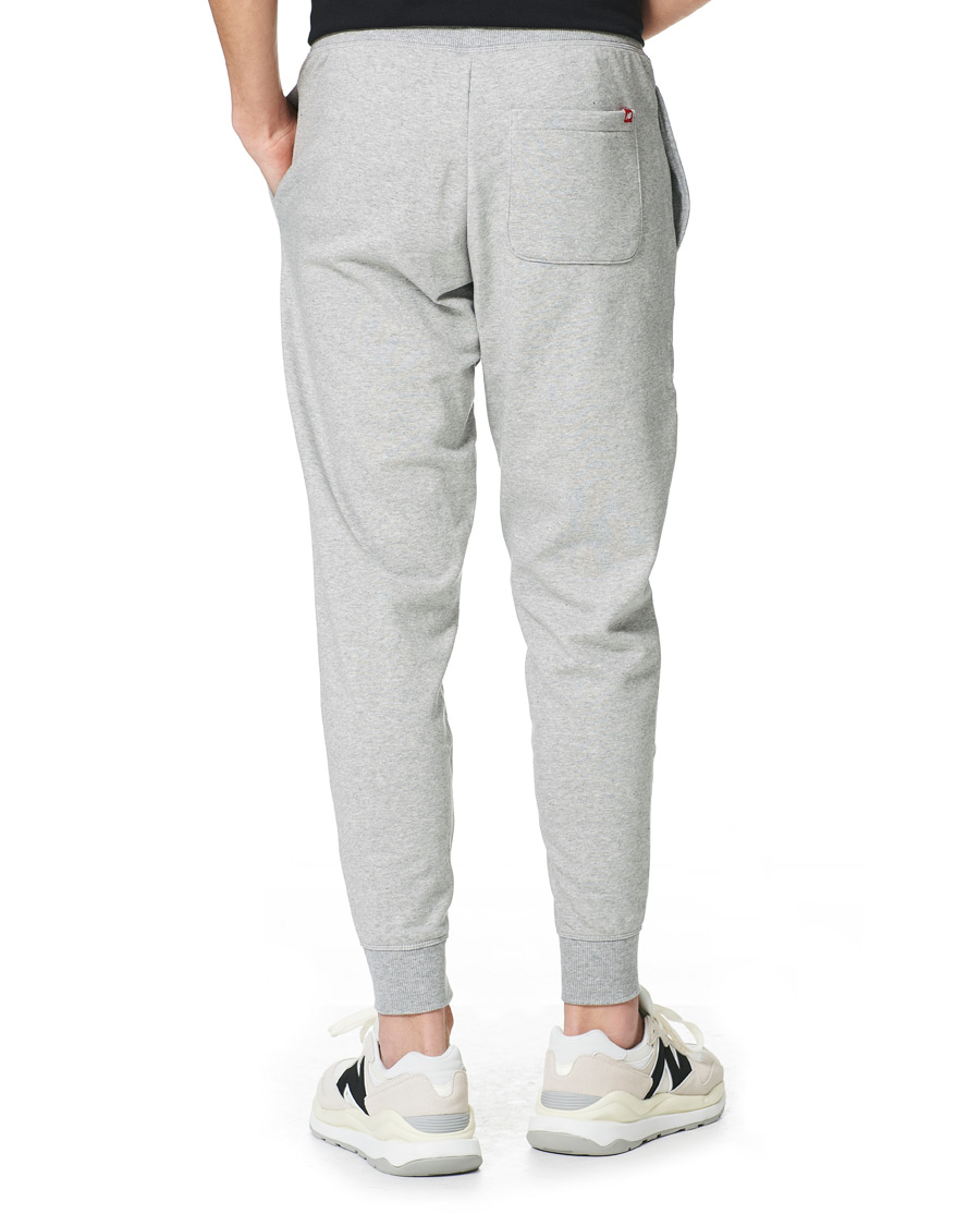 Herr | Byxor | New Balance | NB Essentials Stacked Logo Sweatpant Athletic Grey