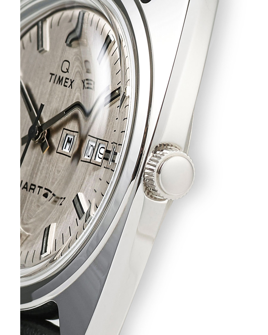 Herr | Timex Q Reissue 1978 Day Date 37mm Silver Dial | Timex | Q Reissue 1978 Day Date 37mm Silver Dial
