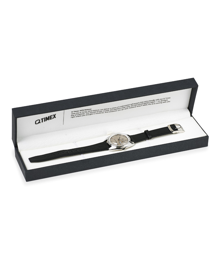 Herr | Timex Q Reissue 1978 Day Date 37mm Silver Dial | Timex | Q Reissue 1978 Day Date 37mm Silver Dial