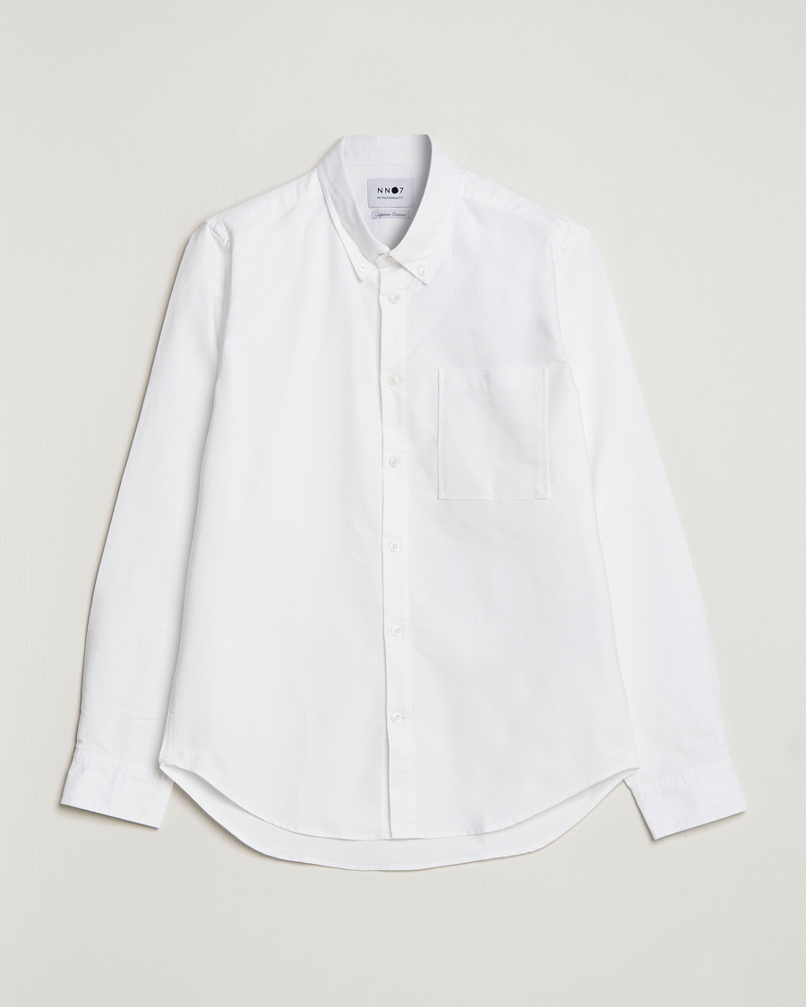 Herr | Skjortor | NN07 | Arne Button Down Oxford Shirt White