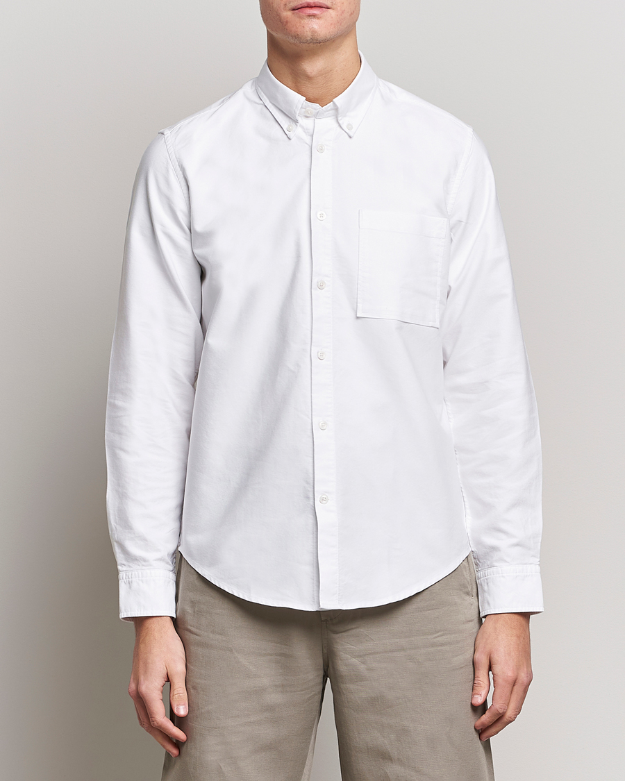 Herr |  | NN07 | Arne Button Down Oxford Shirt White
