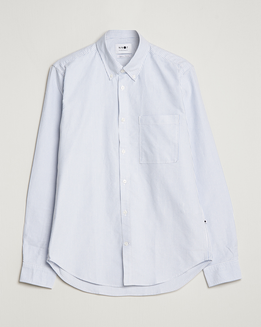 Herr |  | NN07 | Arne Button Down Oxford Shirt Blue/White