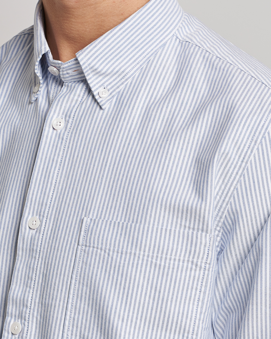 Herr | Skjortor | NN07 | Arne Button Down Oxford Shirt Blue/White