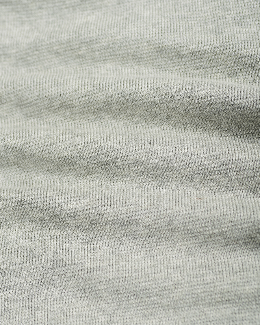 Herr | Tröjor | NN07 | Luis Knitted Full-Zip Sweater Light Grey Melange