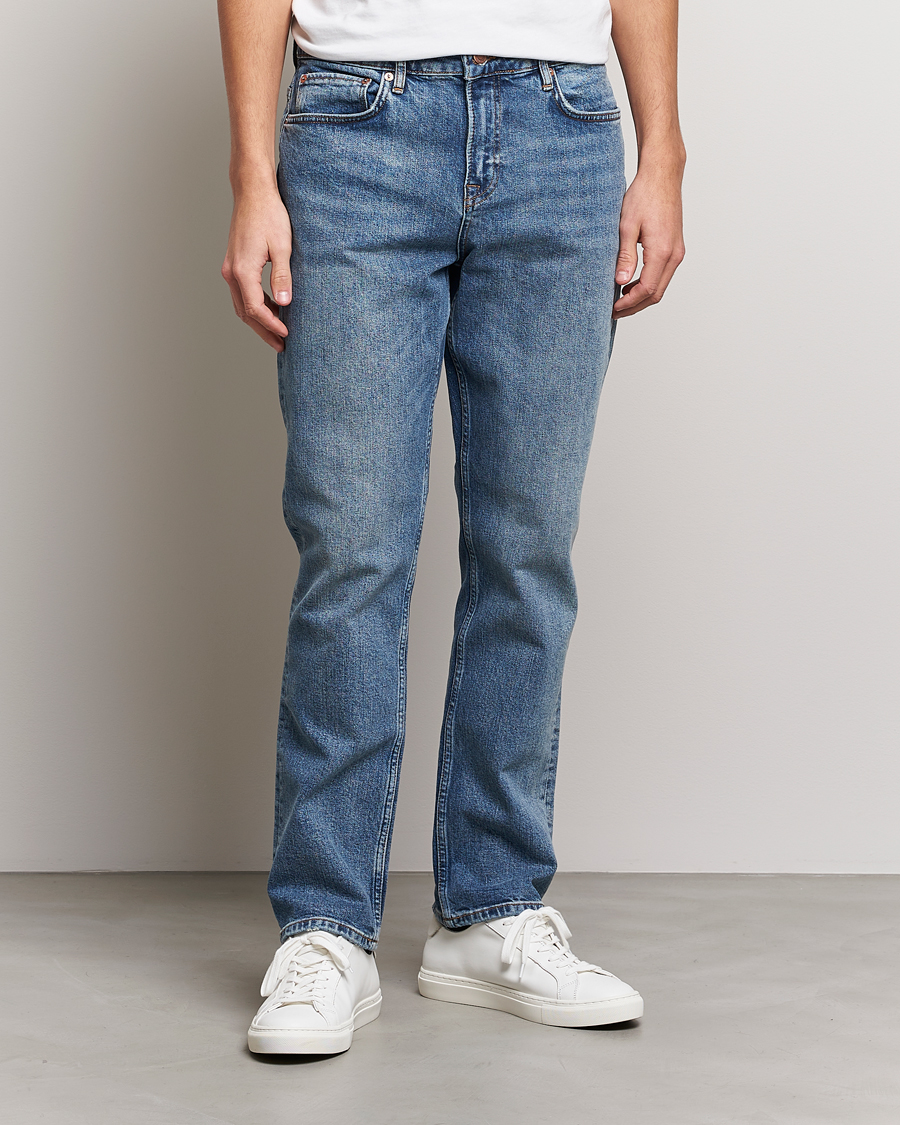 Herr | Straight leg | NN07 | Johnny Stretch Jeans Mid Blue