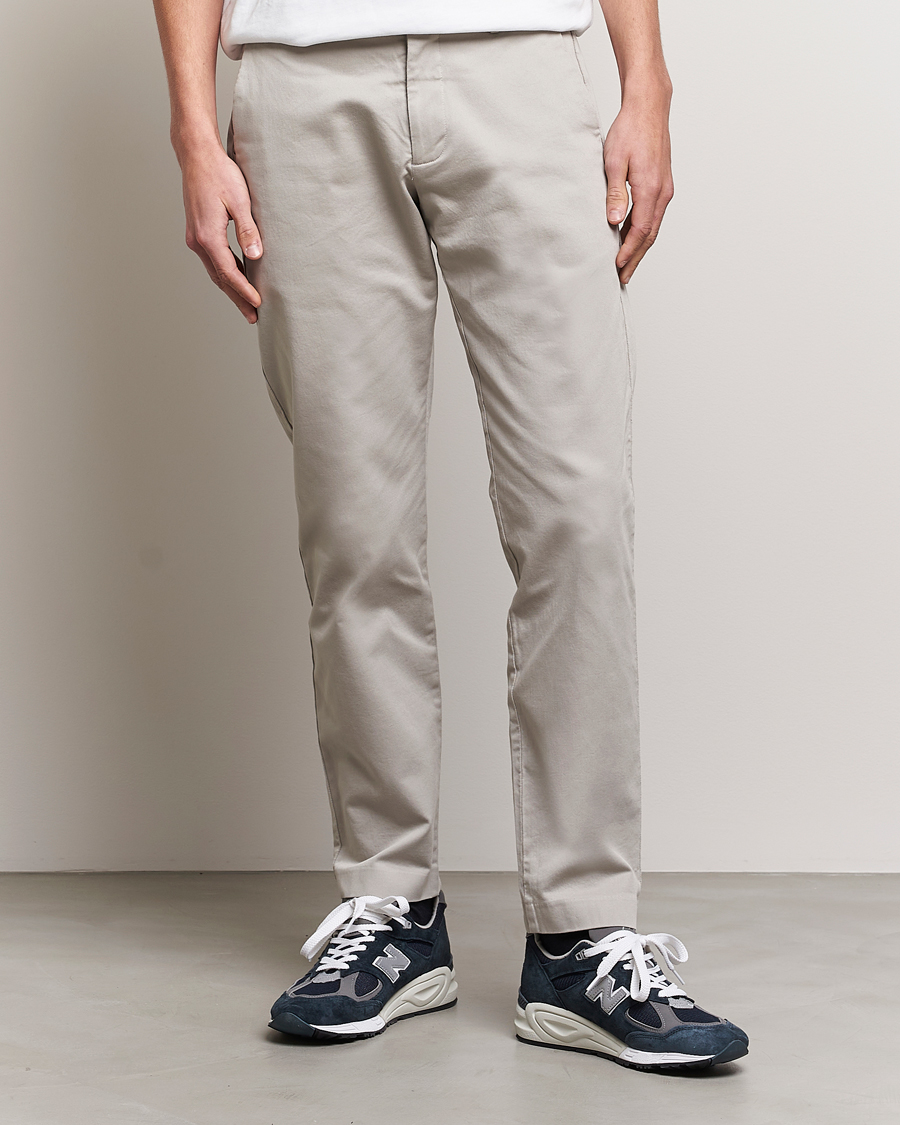 Herr | Avdelningar | NN07 | Theo Regular Fit Stretch Chinos Grey