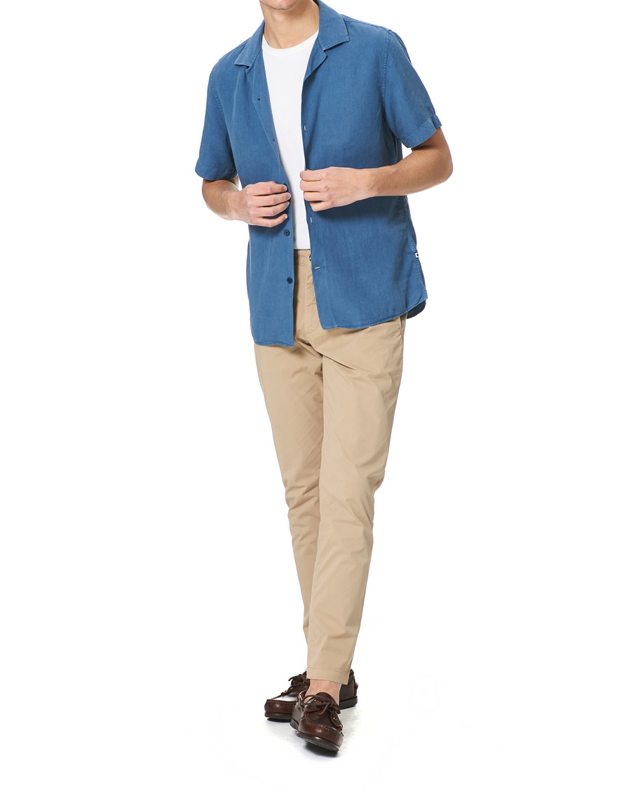 Herr | Byxor | NN07 | Karl Regular Fit Poplin Chinos Khaki