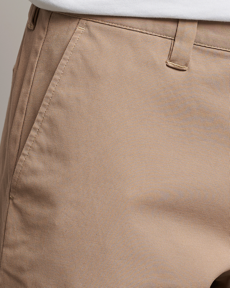 Herr | Byxor | NN07 | Alex Straight Fit Cotton Chinos Khaki