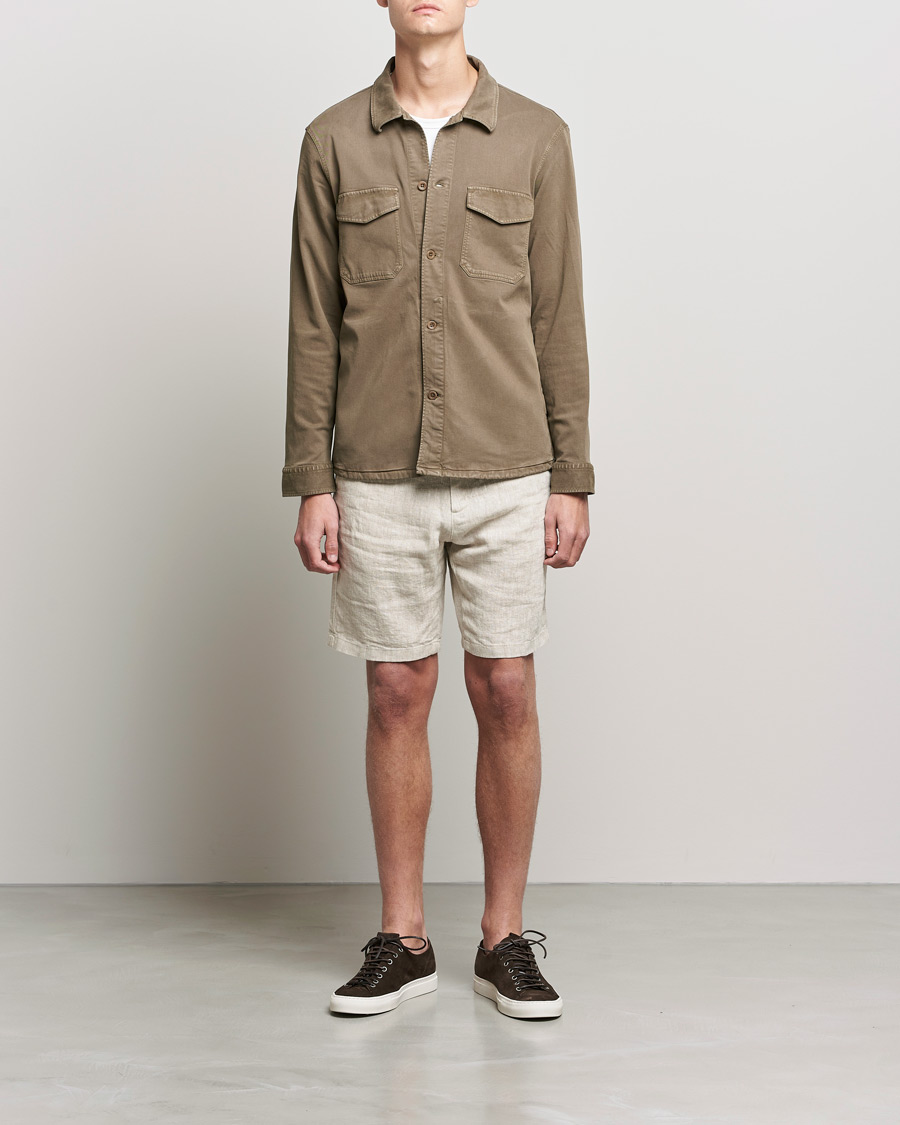 Herr | Skjortor | NN07 | Bernard Tencel Overshirt Clay