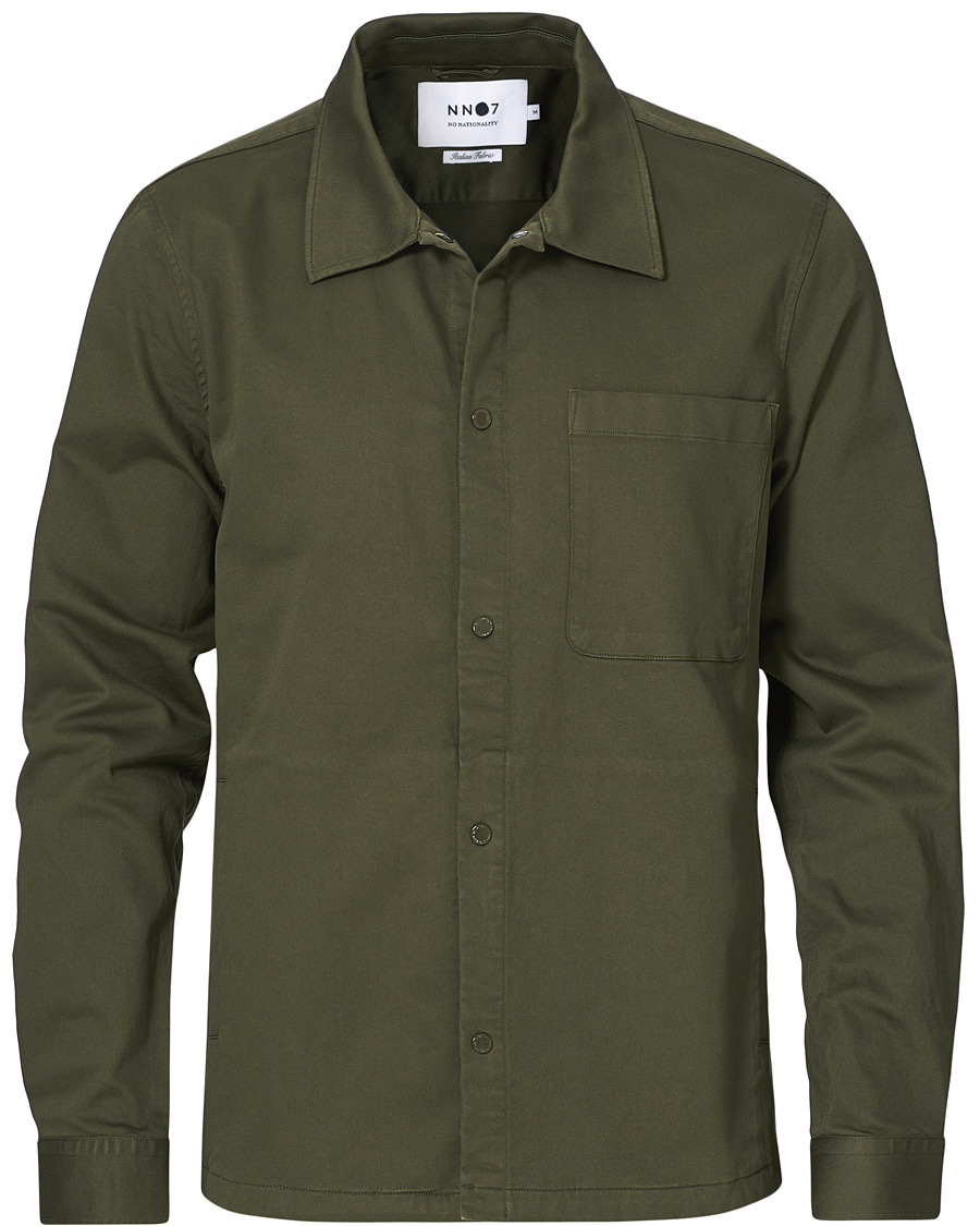 Herr | Skjortor | NN07 | Philip Overshirt Army Green