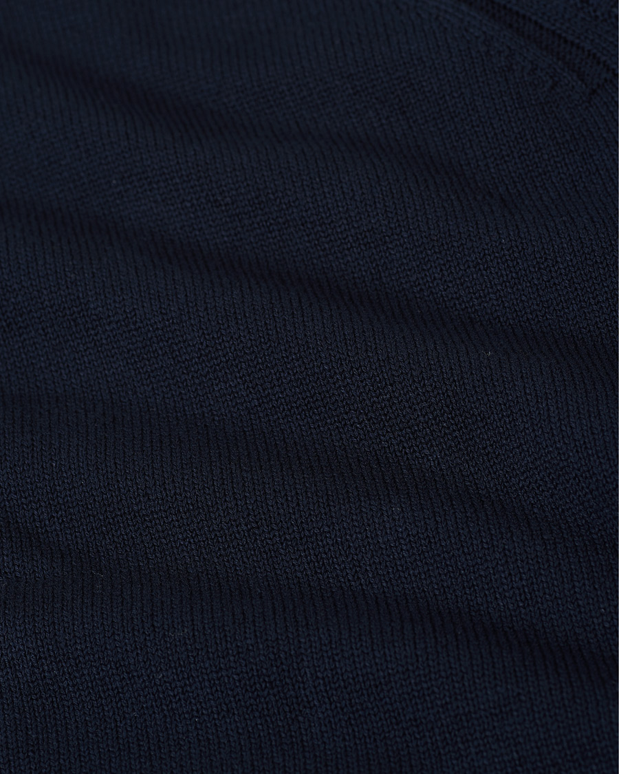 Herr | Tröjor | NN07 | Cotton Knitted V-Neck Vest Navy