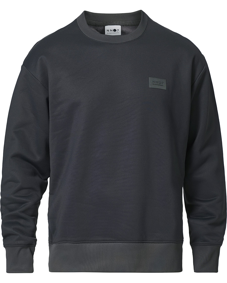Herr | Tröjor | NN07 | Briggs Crew Neck Sweatshirt Concrete