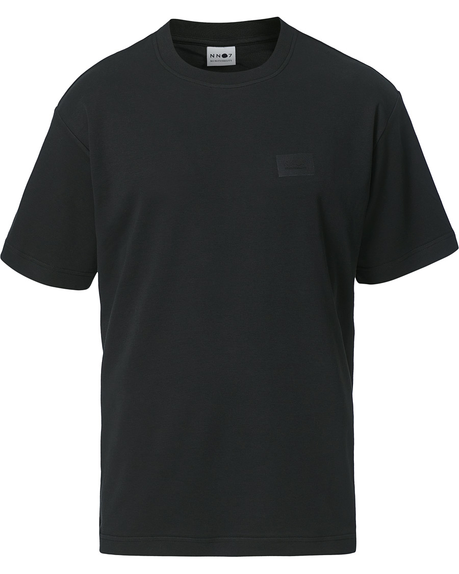 Herr | T-Shirts | NN07 | Nat Jersey Crew Neck Tee Black