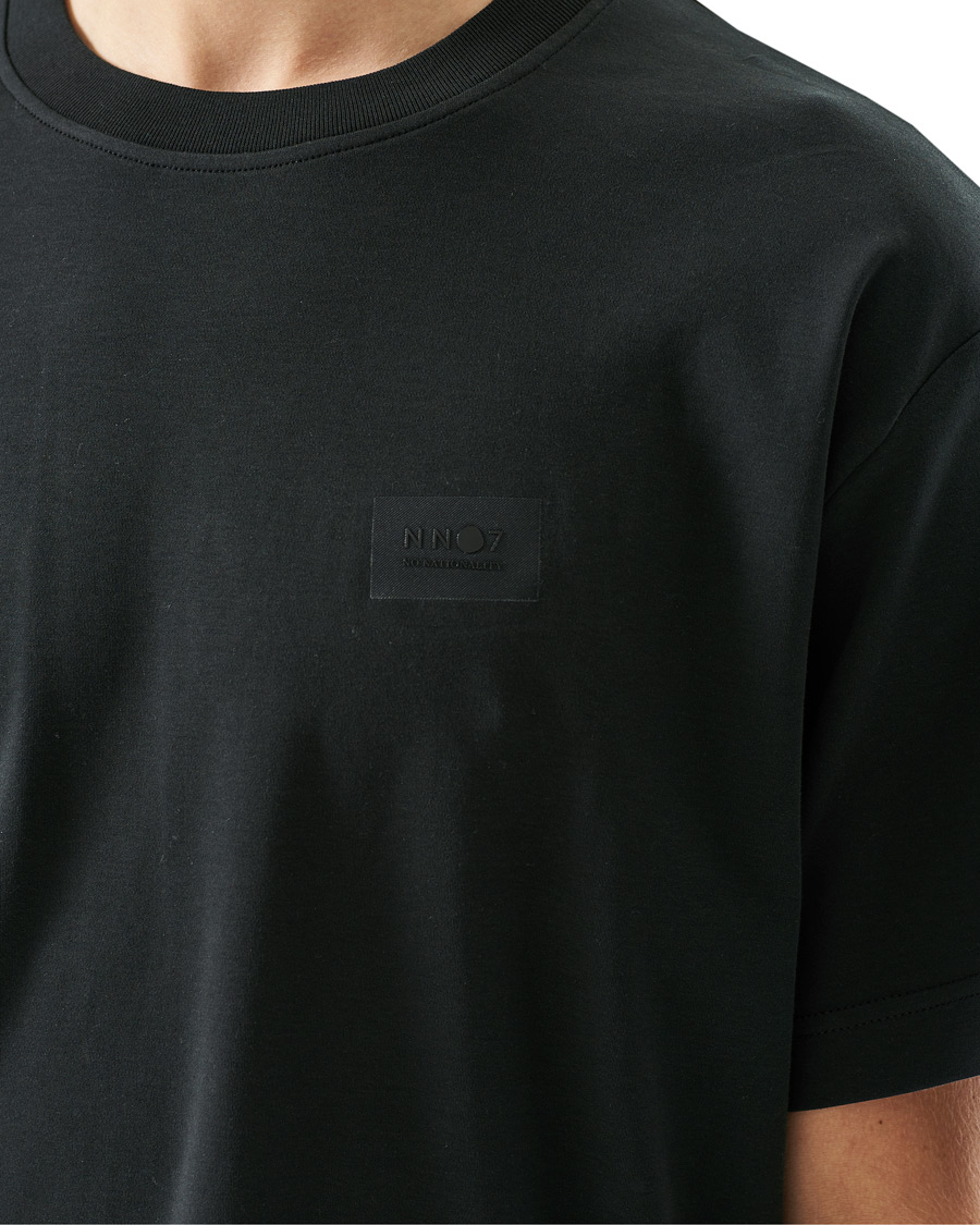 Herr | T-Shirts | NN07 | Nat Jersey Crew Neck Tee Black