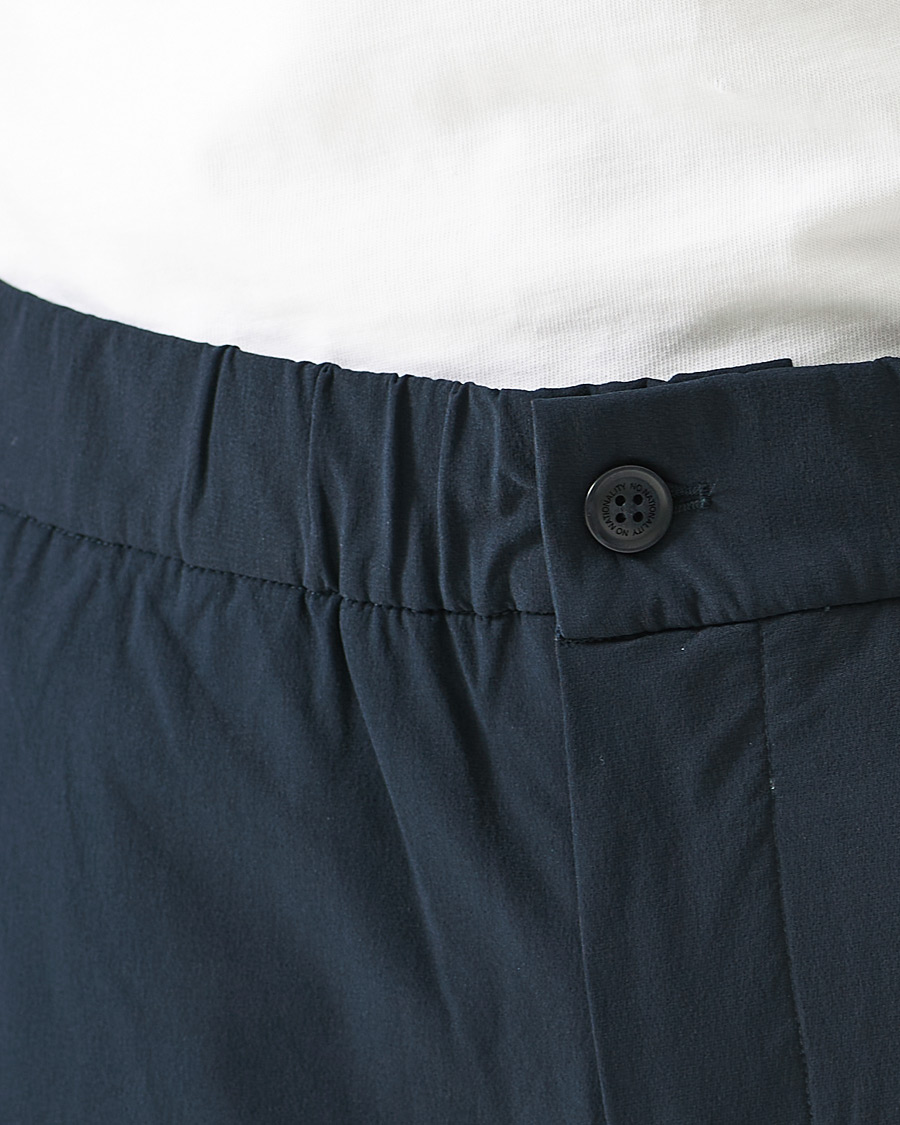 Herr | Byxor | NN07 | Quentin Drawstring Pants Navy