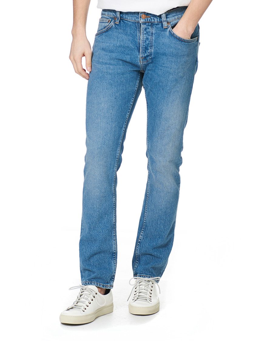 Herr | Jeans | Nudie Jeans | Grim Tim Jeans Blue Age