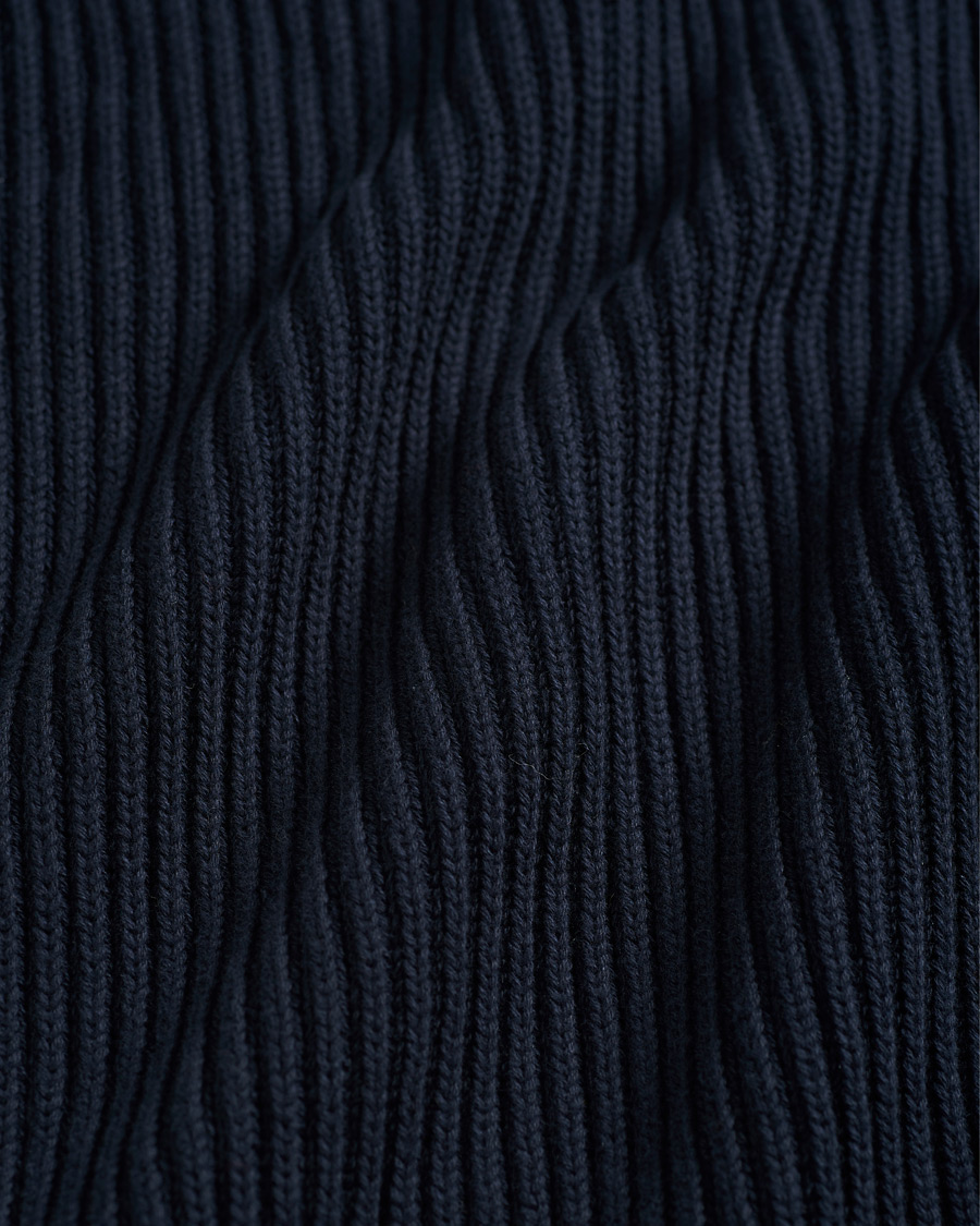 Herr | Tröjor | Nudie Jeans | Frank Chunky Rib Sweater Navy