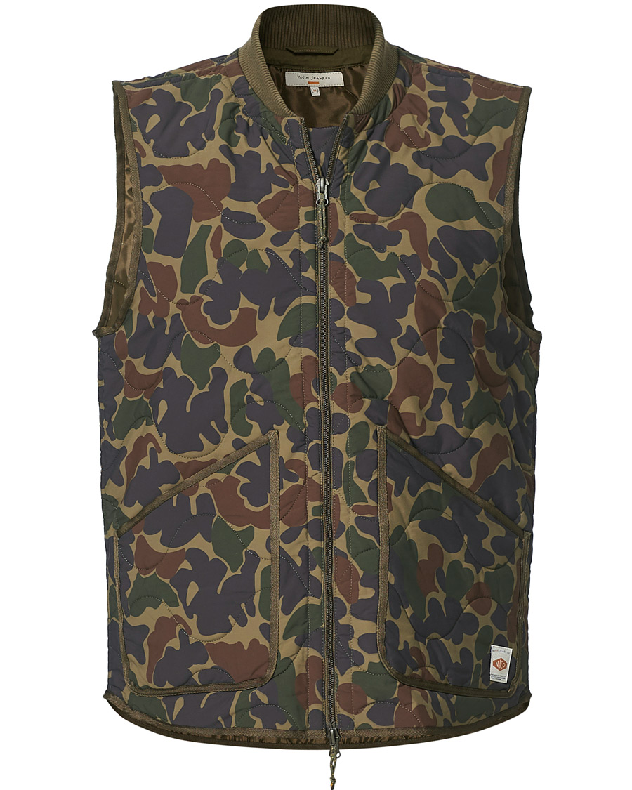Herr | Jackor | Nudie Jeans | Ted Liner Vest Camo