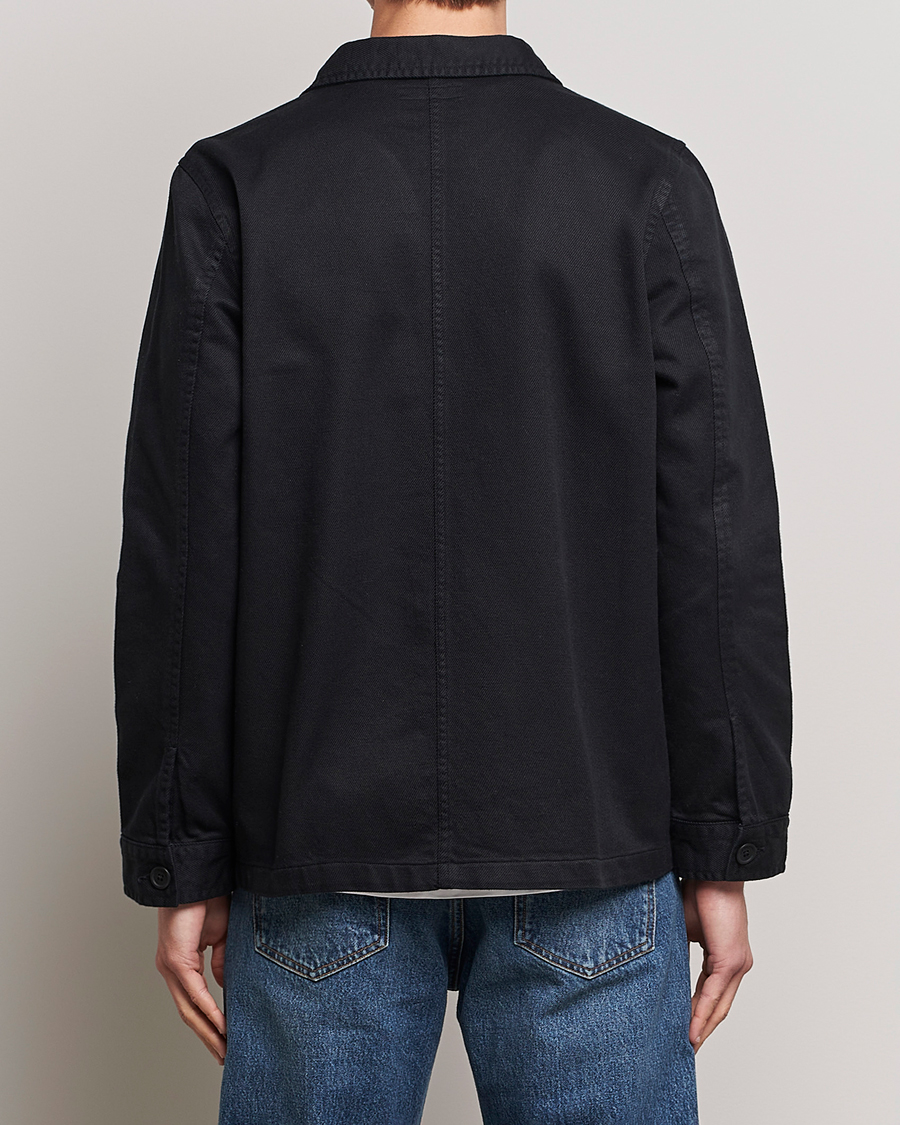 Herr | Skjortor | Nudie Jeans | Barney Worker Overshirt Black