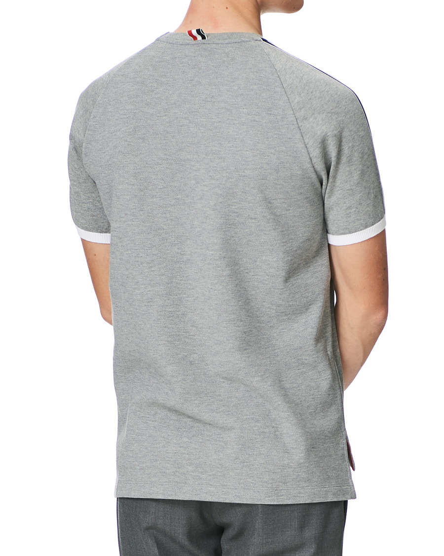 Herr | T-Shirts | Thom Browne | Raglan Sleeve T-Shirt Light Grey
