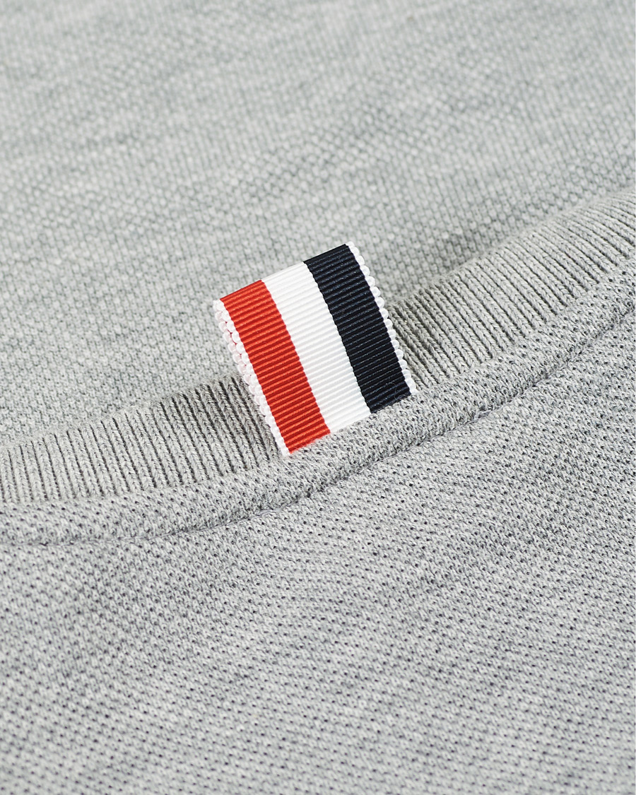 Herr | T-Shirts | Thom Browne | Raglan Sleeve T-Shirt Light Grey