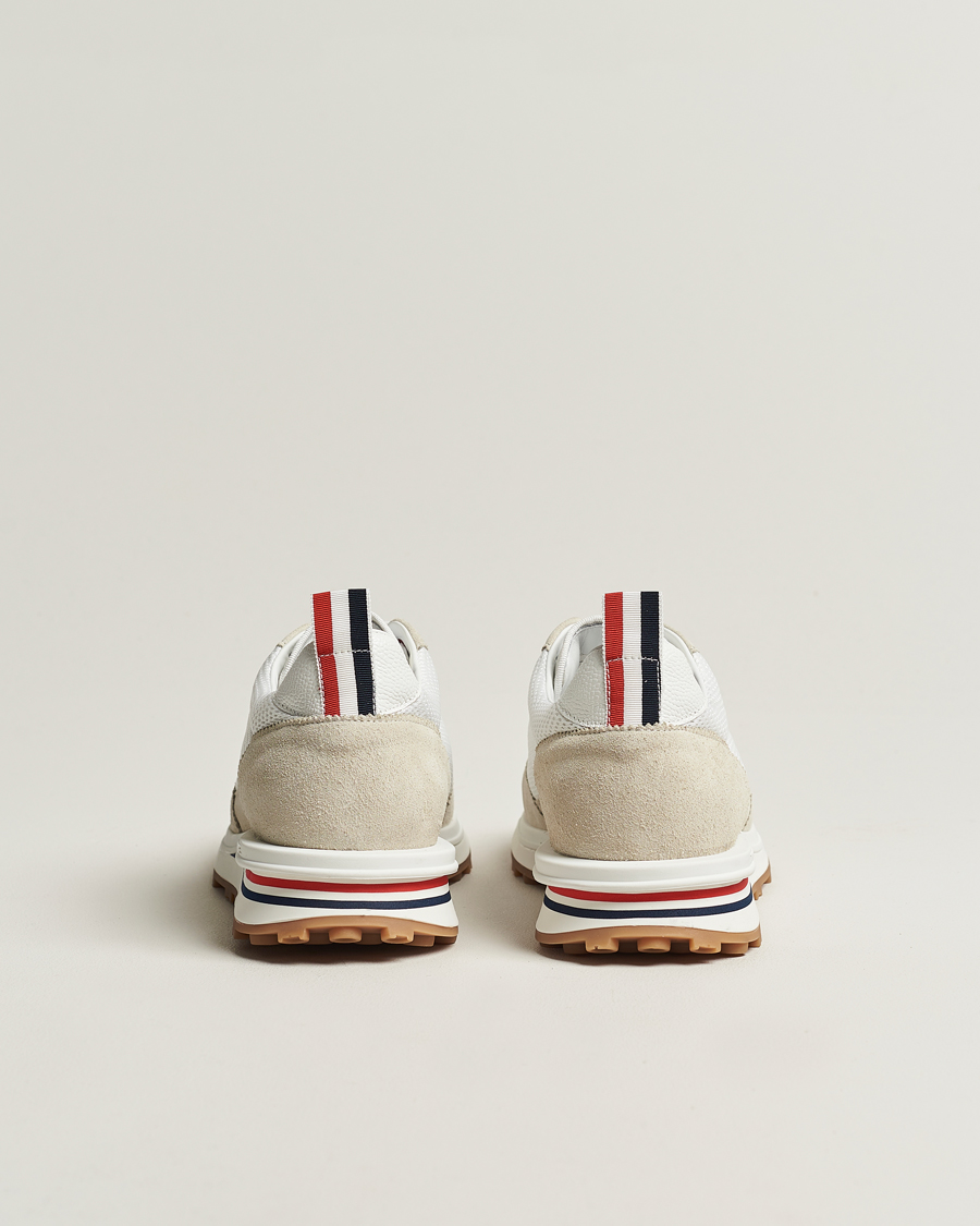 Herr | Sneakers | Thom Browne | Tech Runner Suede Sneakers White