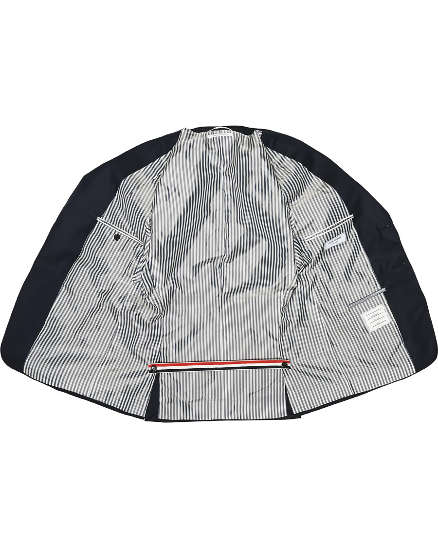Herr | Kavajer | Thom Browne | Super 120s Wool Blazer Navy