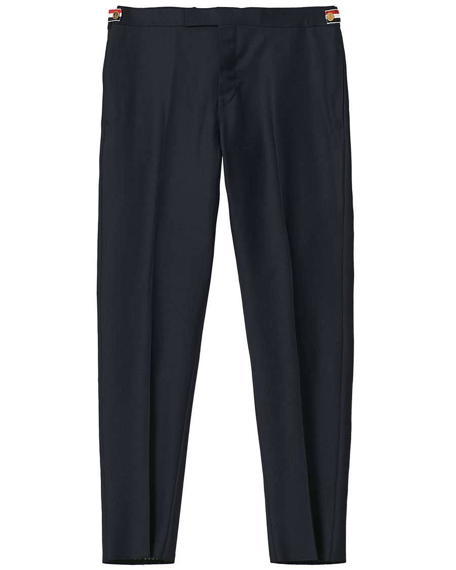 Herr | Byxor | Thom Browne | Super 120s Wool Trousers Navy