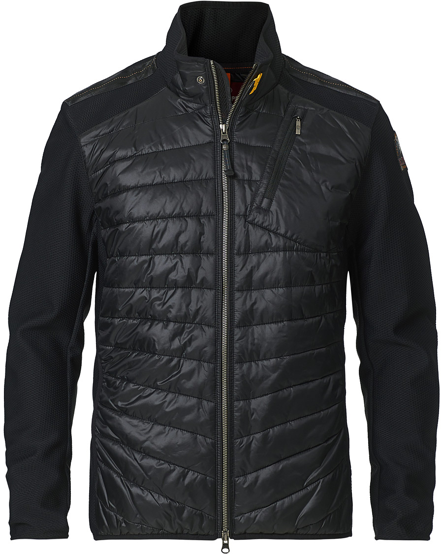 Herr | Tröjor | Parajumpers | Jayden Mesh Hybrid Jacket Black