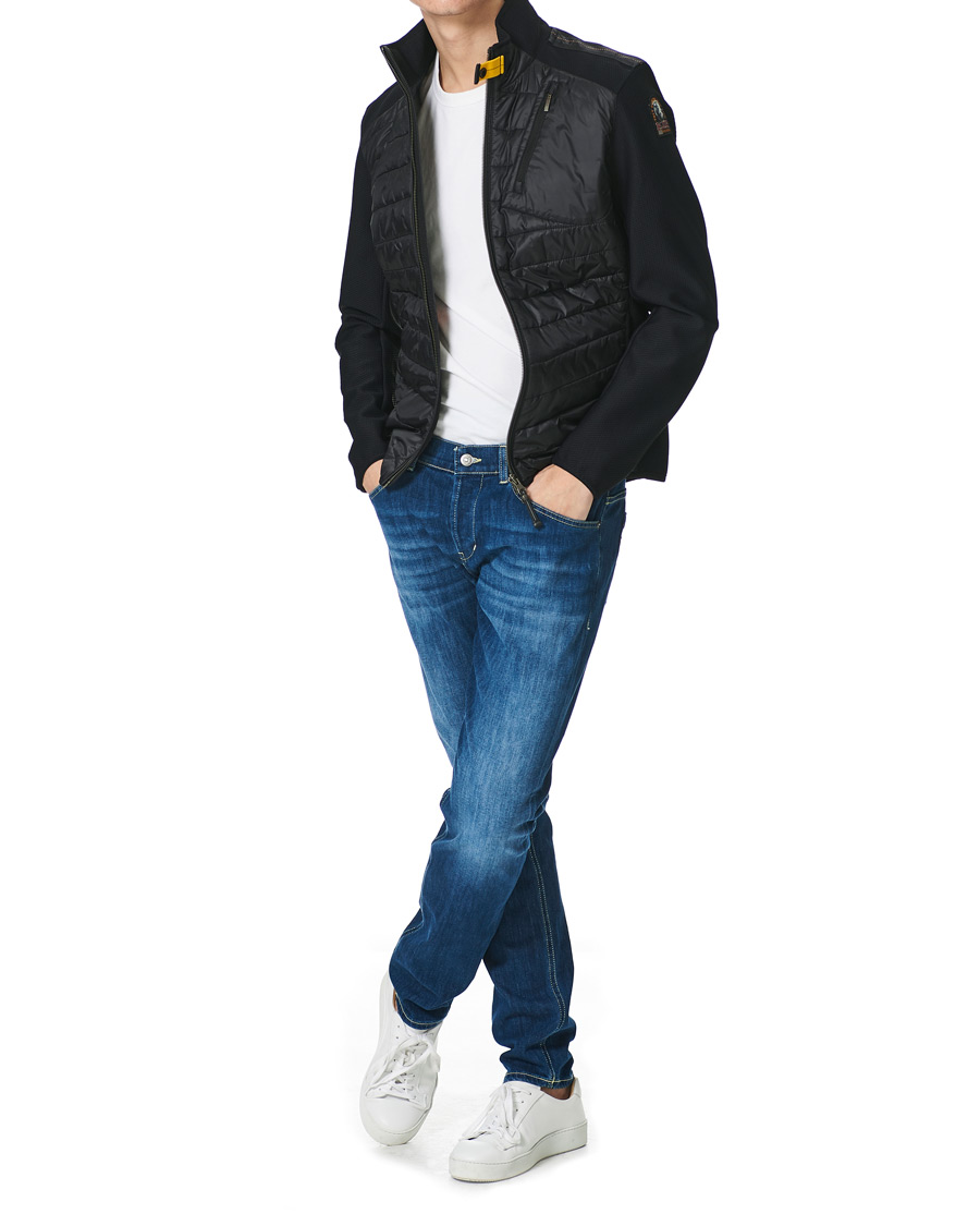 Herr | Tröjor | Parajumpers | Jayden Mesh Hybrid Jacket Black