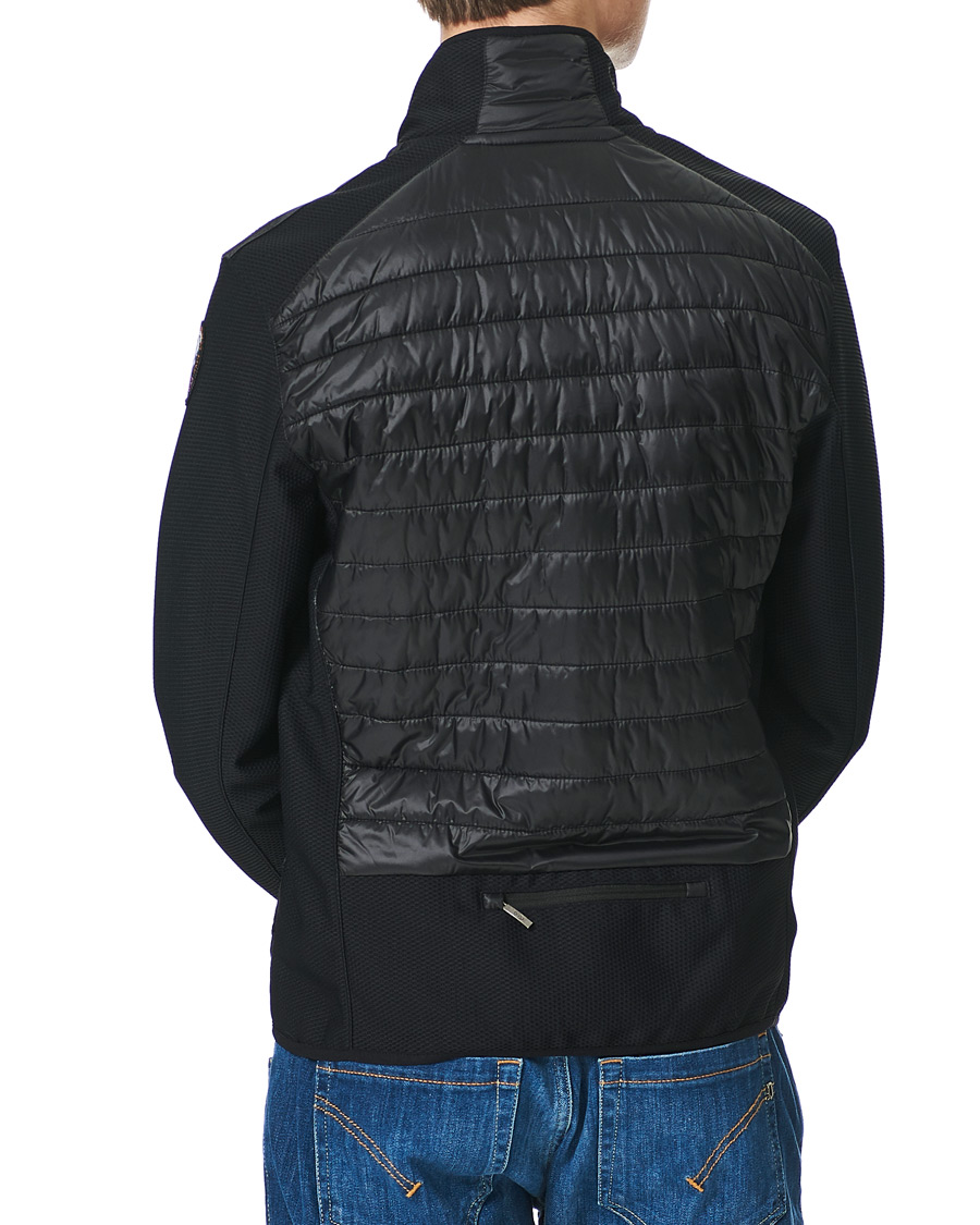 Herr | Tröjor | Parajumpers | Jayden Mesh Hybrid Jacket Black