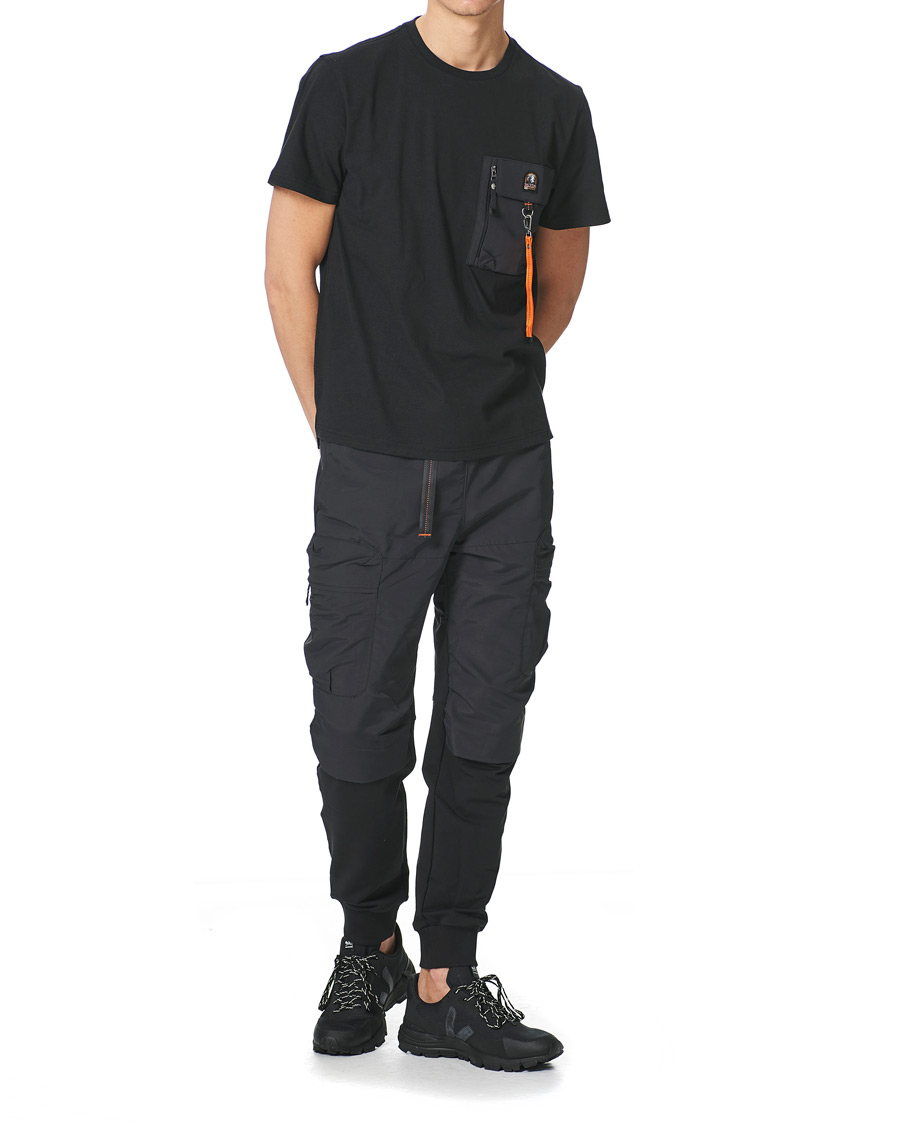 Herr | T-Shirts | Parajumpers | Mojave Pocket Crew Neck Tee Black