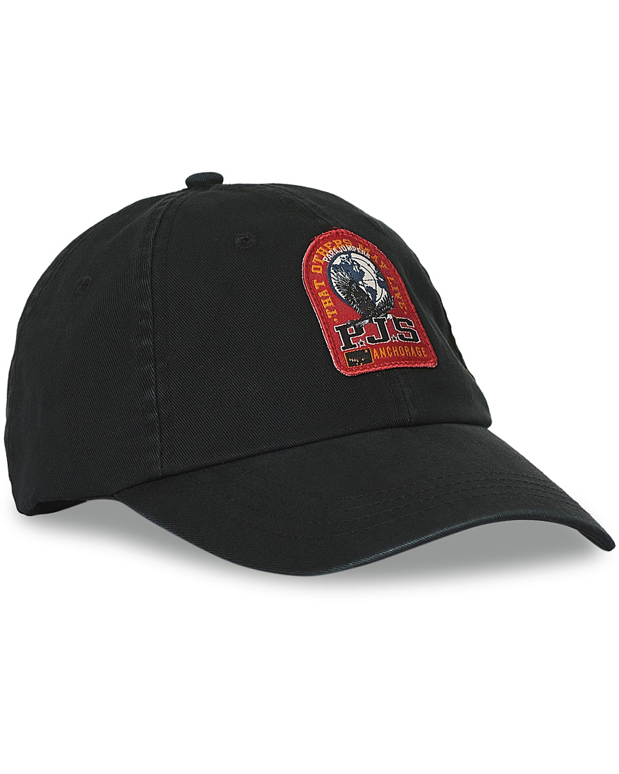 Herr | Parajumpers Patch Cap Black | Parajumpers | Patch Cap Black